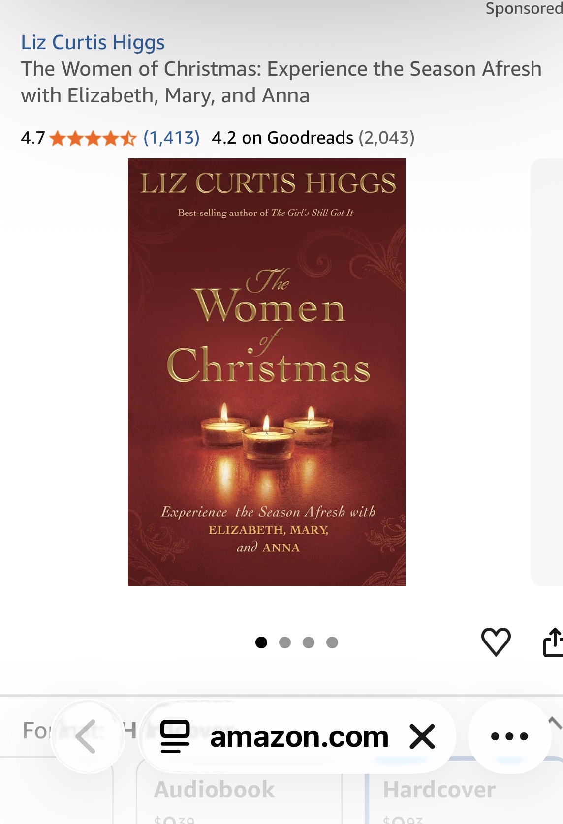 The Women of Christmas by Liz Curtis Higgs